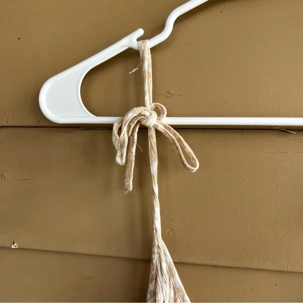 Wild Fable Neutral Floral Sundress - Size M - Summer Beach Casual - Picture 3 of 7